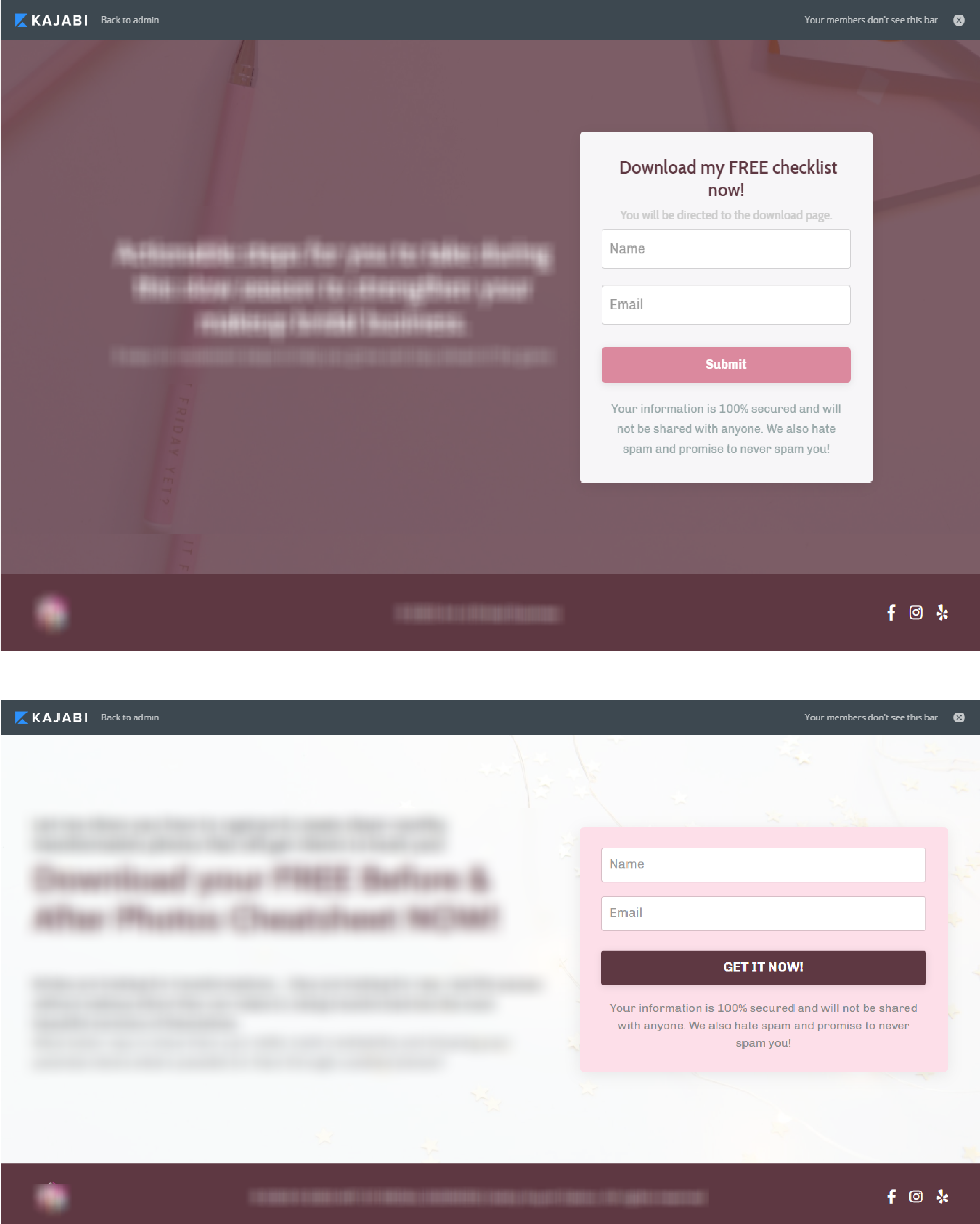 landing page 1